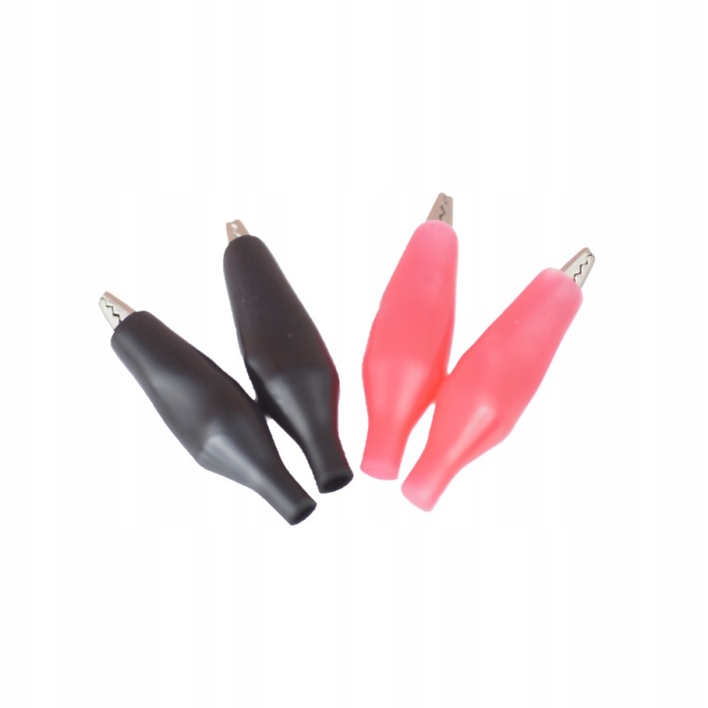 28 mm crocodile clips, set of 4