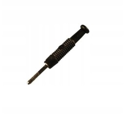 Banana banana pin plug 2mm mst3 bk 6a black