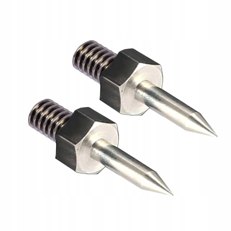 Threaded measuring electrode of a moisture meter