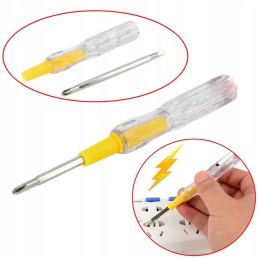 Test tube voltage tester, double-sided screwdriver
