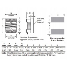 Choke 1 5uh 2 330ma smd1008 coilcraft 2 pcs