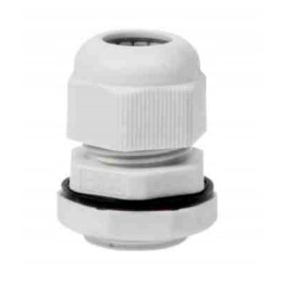 Cable gland pg 16 ip68 white 1 pc