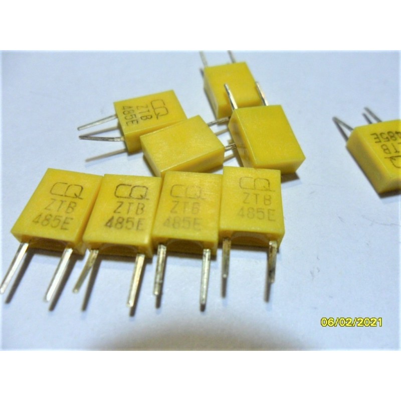 Ceramic resonator ztb 485e 485khz 9 pcs