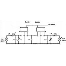 Double quartz filter 21 40000 MHz 21m7b8