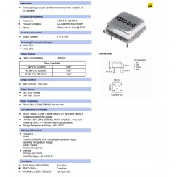 40mhz quartz resonator iqx0 825 40 000mhz 1pcs