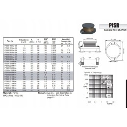 10uh 4 5a choke smd fastron pisr 100m 1pcs