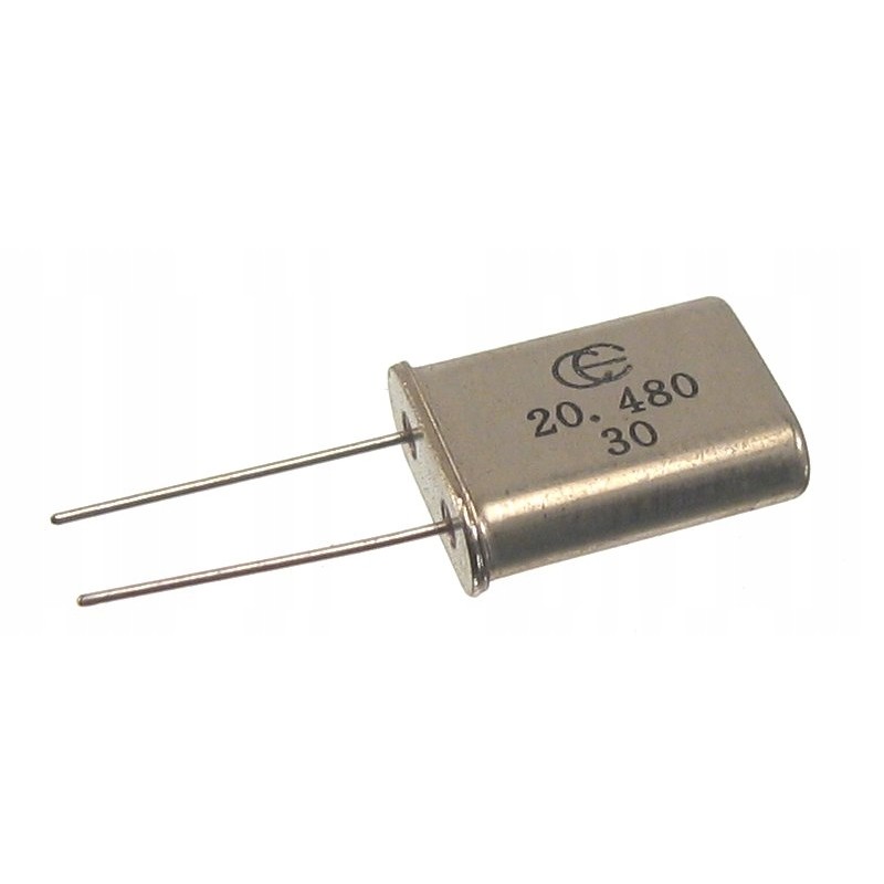 Quartz resonator 20 480 mhz 2 pieces