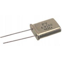 Quartz resonator 4 9152 mhz 2 pieces