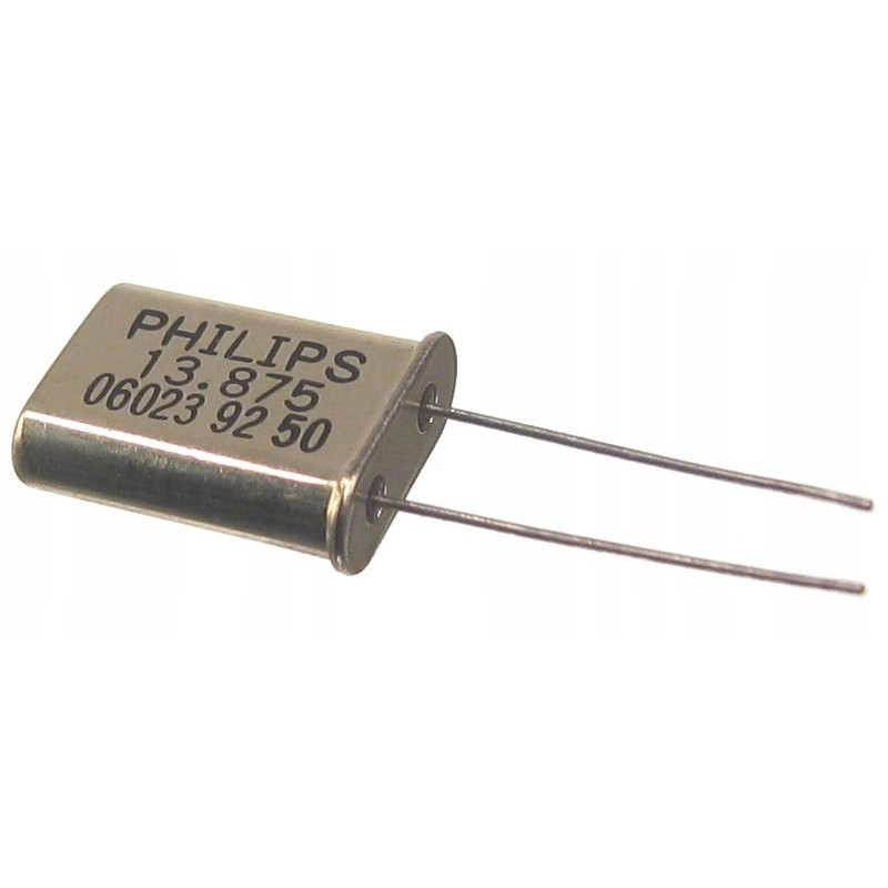 Quartz resonator 13,875 MHz, 2 pieces