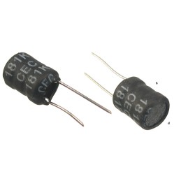 Standing choke 180uh 0 3a 2 pieces