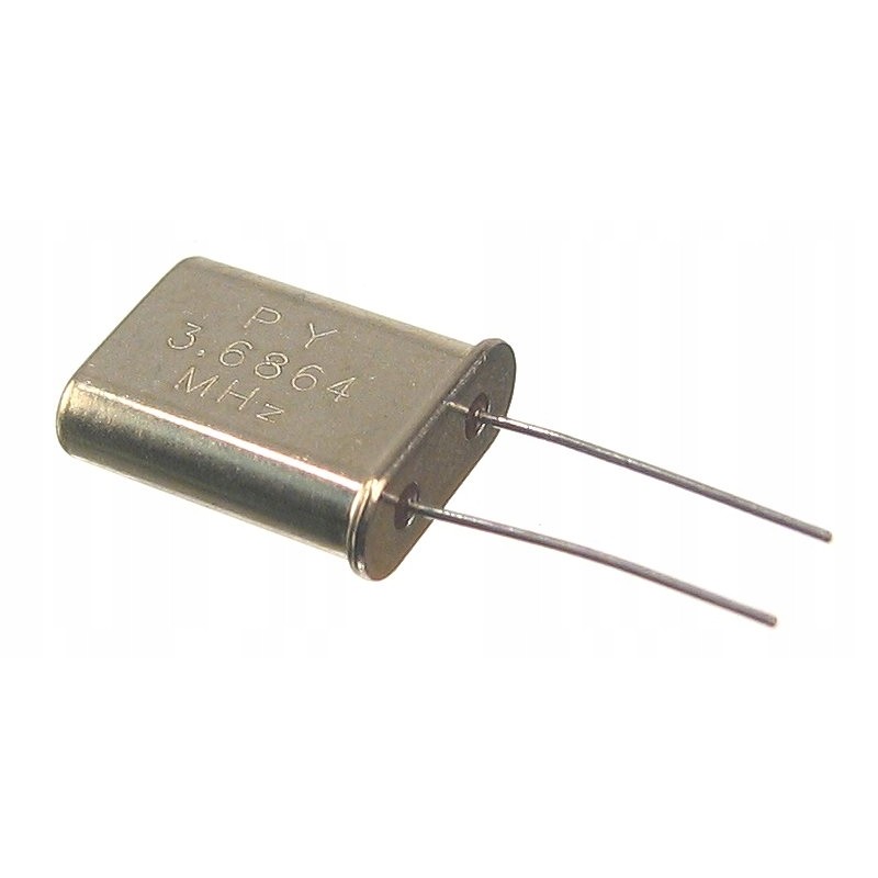 Quartz resonator 3 6864 mhz 2 pieces