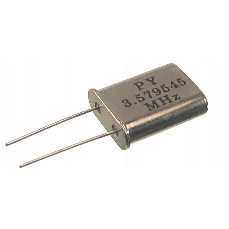 Quartz resonator 3 579545 mhz 2 pieces
