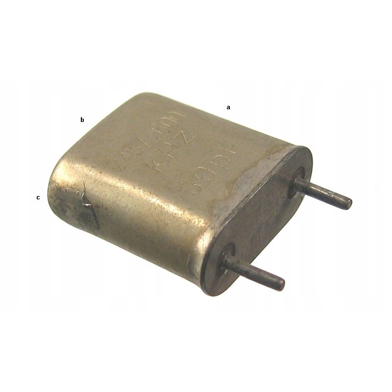 2 4576 MHz quartz resonator, large housing