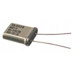 Quartz resonator 19 6608 mhz 2 pieces