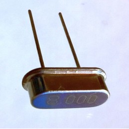 Quartz resonator 8mhz hc49 low 2 pcs