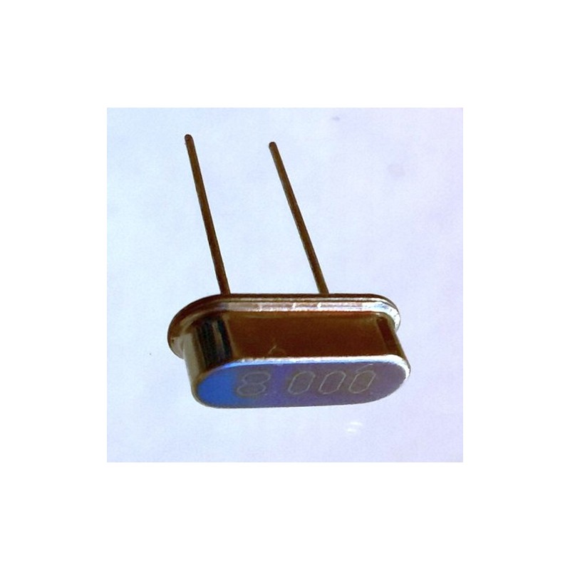 Quartz resonator 8mhz hc49 low 2 pcs