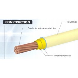 Special wire with triple insulation tex elz 7x0 20