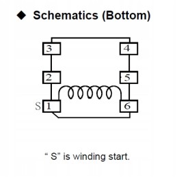 Choke sumida smd 1mh 10 pcs