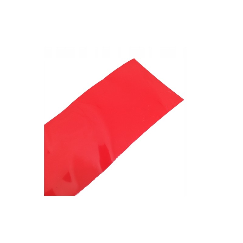 Heat-shrinkable foil, sleeve 50mm, red, 1m