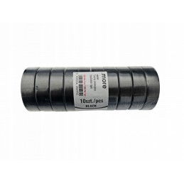 Insulating tape PVC insulation 10m black