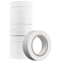 Strong waterproof white PVC insulating tape