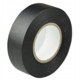 Universal, strong, waterproof PVC insulating tape, black, 10 m