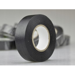 Universal, strong, waterproof PVC insulating tape, black, 10 m