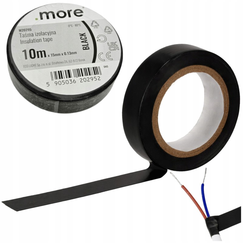 PVC tape more 15 mm x 100 m