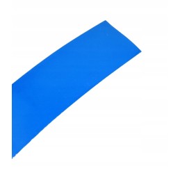 Heat-shrinkable foil, sleeve 30mm, blue, 1m