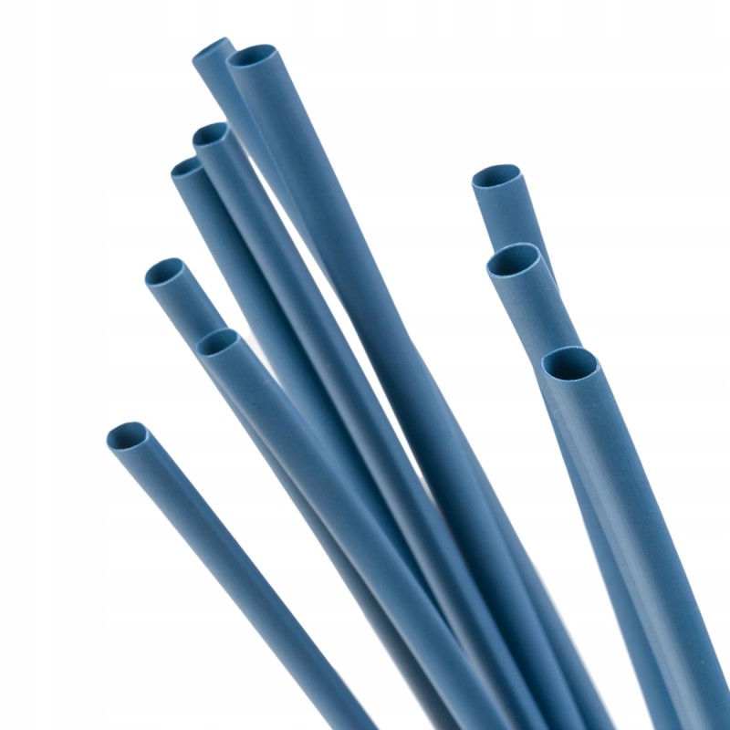 Heat shrink tube 6 4 3 2 blue 1m