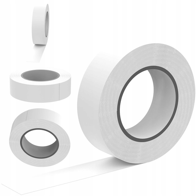 Strong waterproof PVC insulating tape, white, 10 m