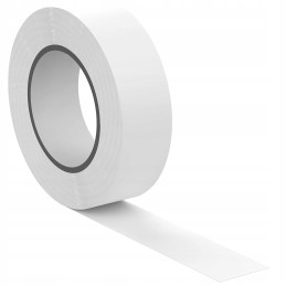 Strong waterproof PVC insulating tape, white, 10 m