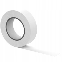 Strong waterproof PVC insulating tape, white, 10 m