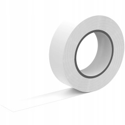Strong waterproof PVC insulating tape, white, 10 m