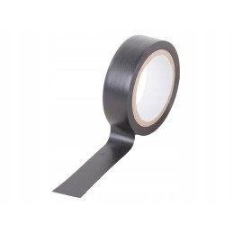 Insulating tape for cable insulation, black, strong PVC