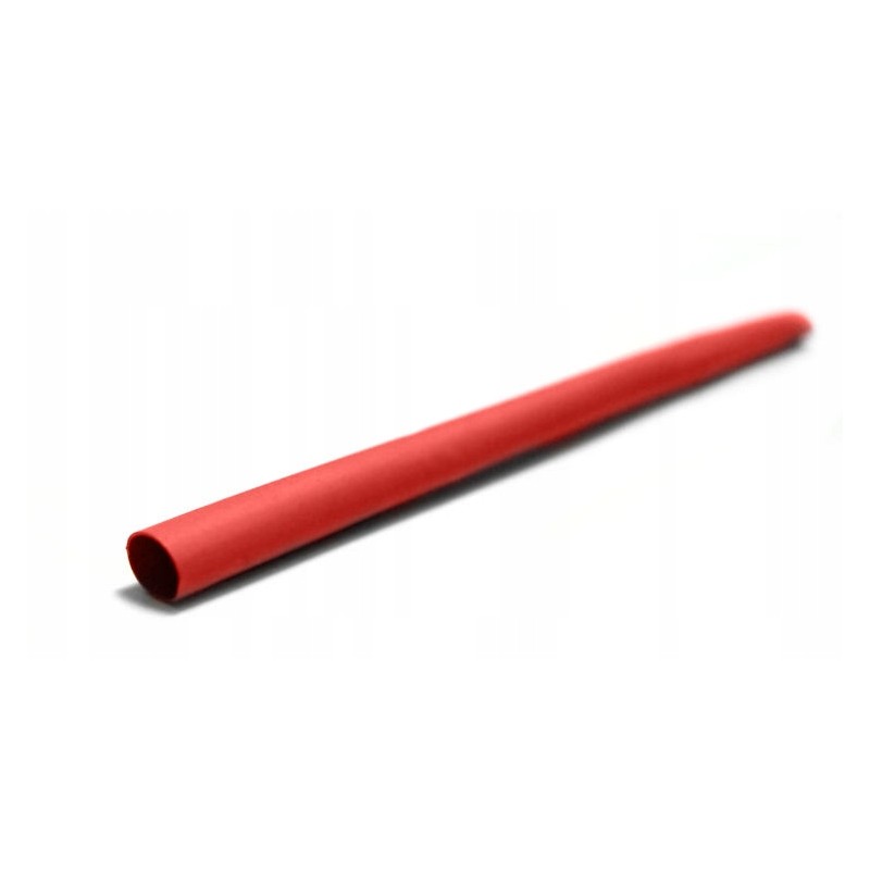 Heat shrink tube 3 2 1 6 1m red