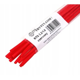 Heat shrink tube 3 2 1 6 1m red
