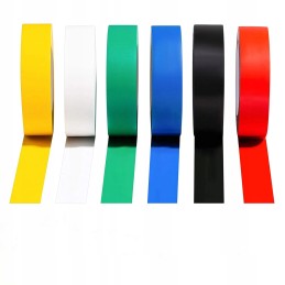 Waterproof PVC insulating tape multicolor 18mm x 10m 1pcs