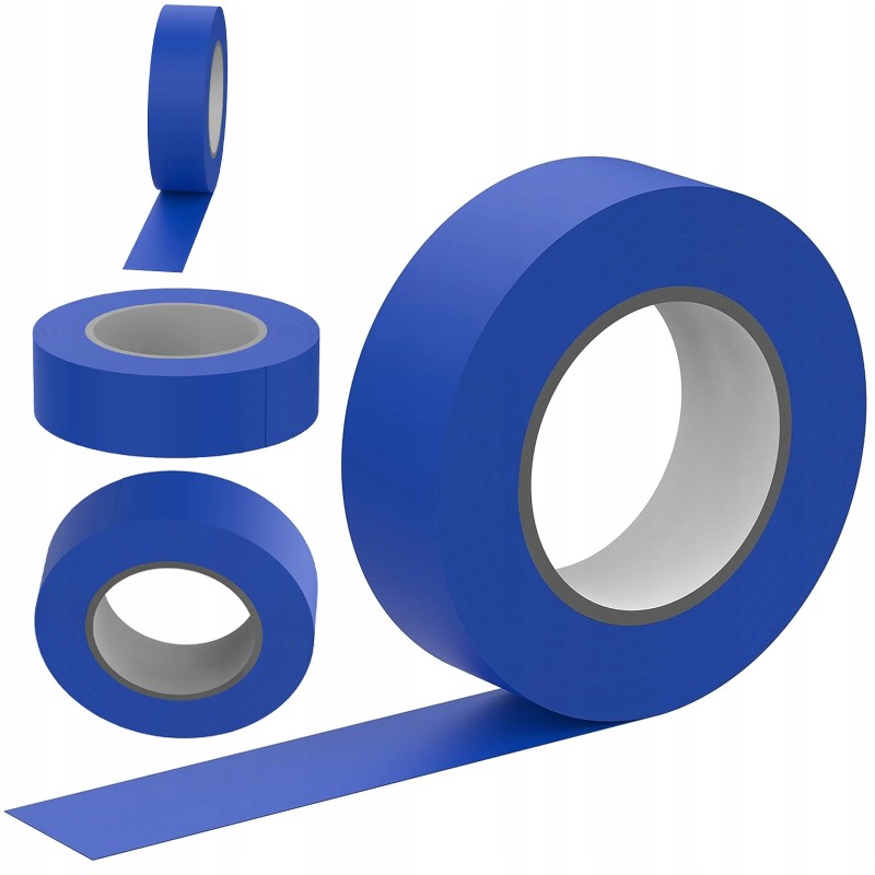 Strong waterproof insulating tape, blue, 10 m