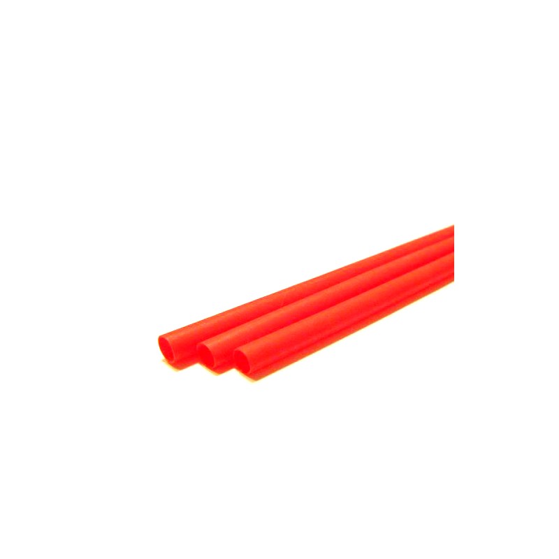 Heat shrink tubes 6 0 3 00mm 1m red