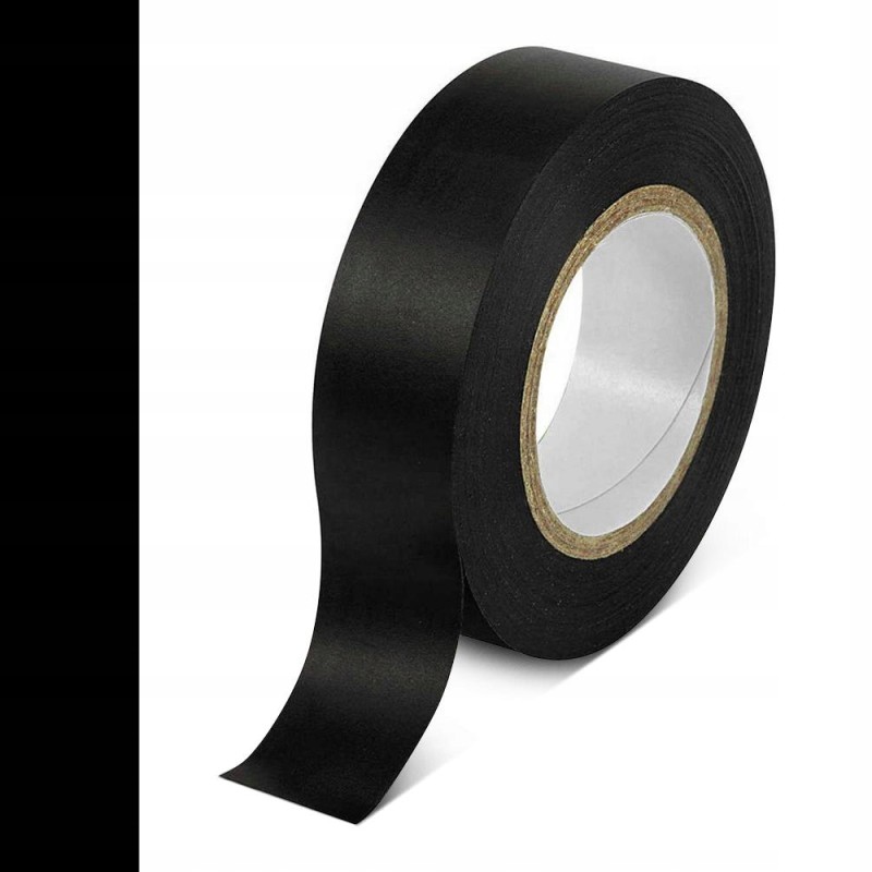 Strong black Lexton insulating tape 19mm x 10m