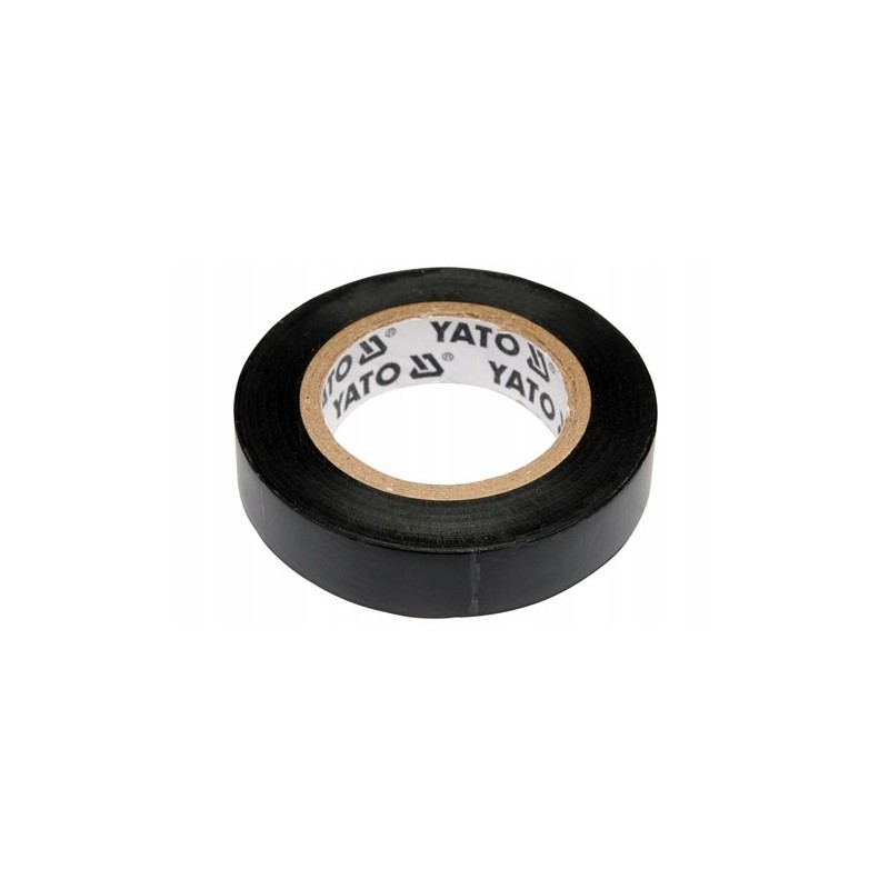 Black electrical insulating tape 12mm 10m