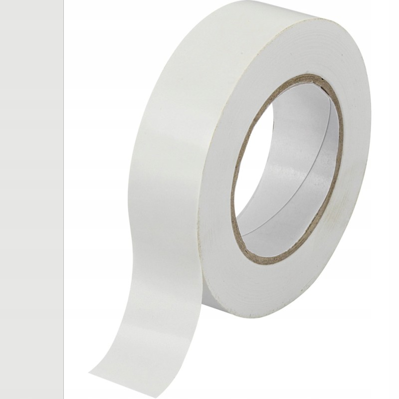 Strong white Lexton insulating tape 19mm x 10m