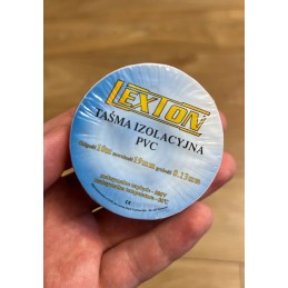 Strong white Lexton insulating tape 19mm x 10m