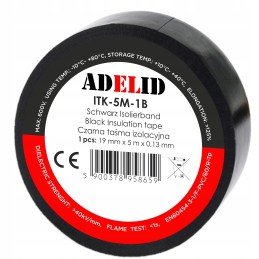 Strong waterproof black PVC insulating tape
