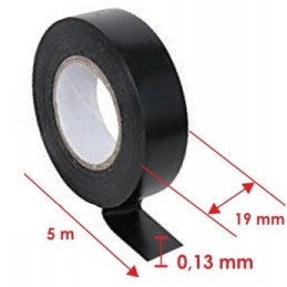 Strong waterproof black PVC insulating tape