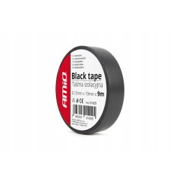 Black PVC insulating tape amio 01429