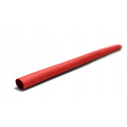 Heat shrink tube 4 8 2 4 1m red