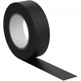 Strong waterproof PVC insulating tape, black, 10 m