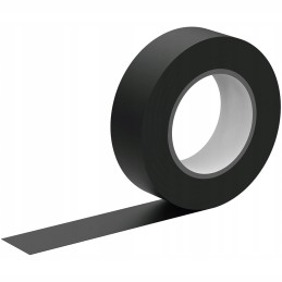 Strong waterproof PVC insulating tape, black, 10 m